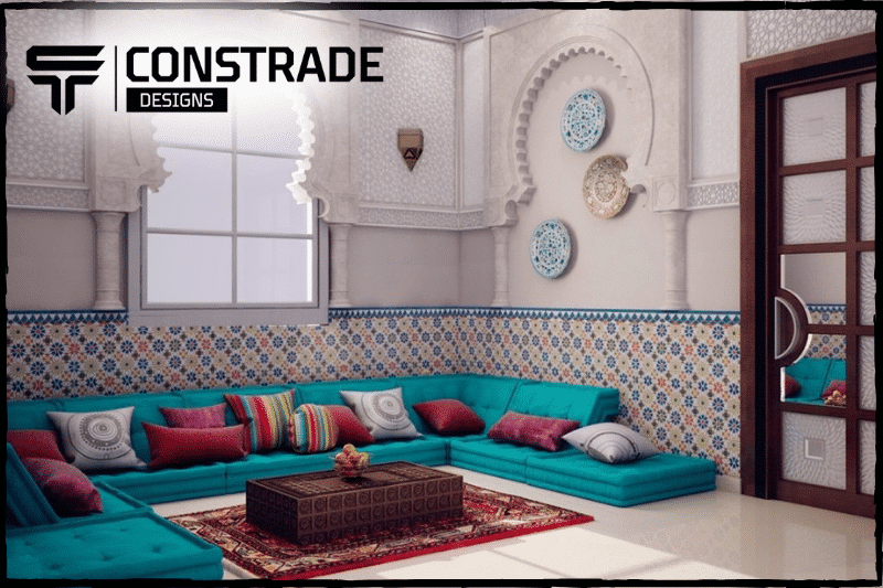 الطراز المغربي في التصميم الداخلي