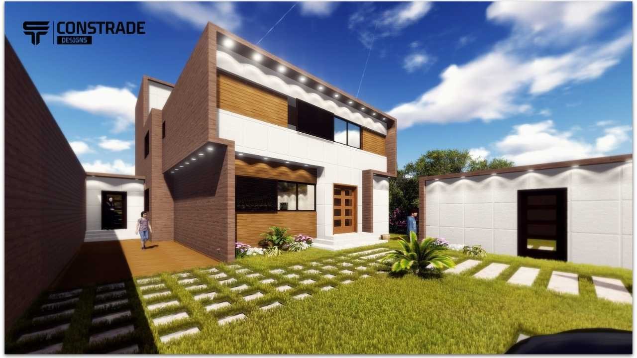 تصميم فيلا 400 متر