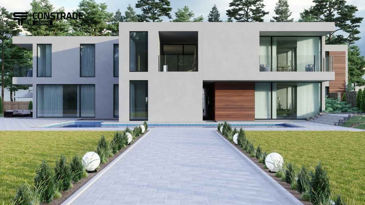 تصميم فيلا 400 متر