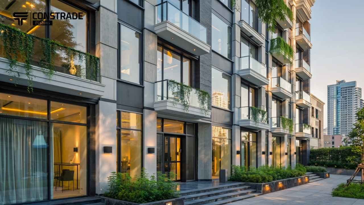 تصميم واجهات عمارات من الخارج