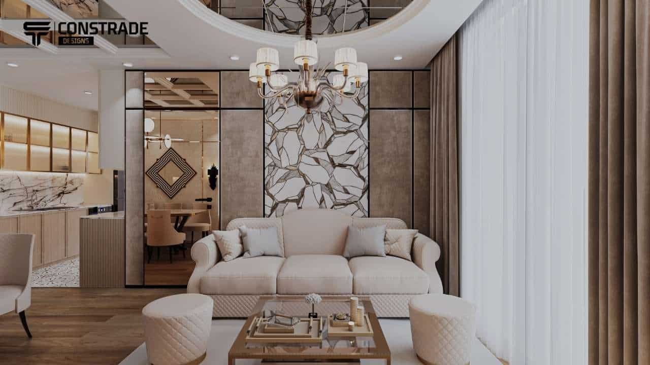 ديكورات شقق كلاسيك صغيره